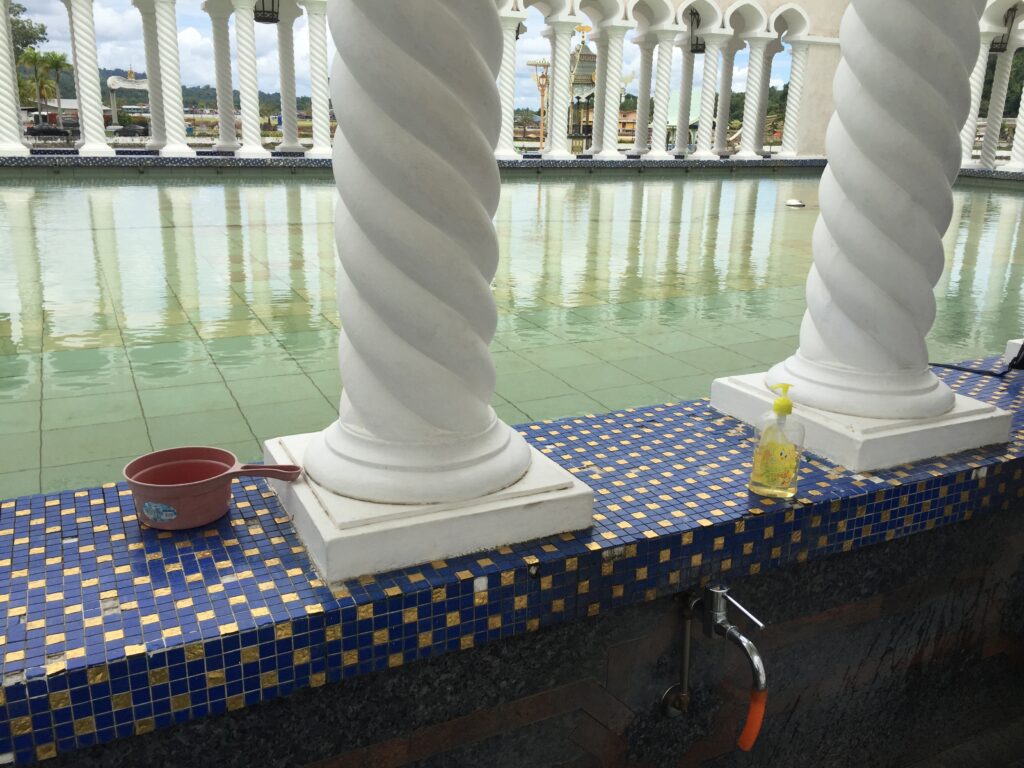 Brunei Omar Ali Saifuddien Mosque Washing Area