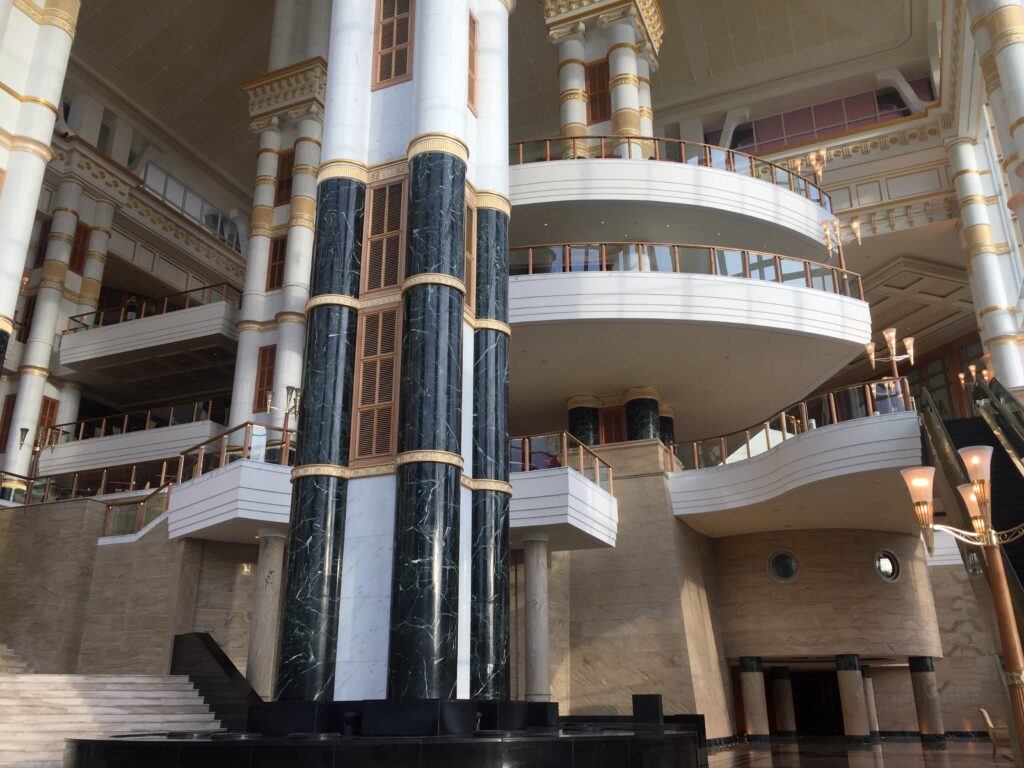 Brunei The Empire Brunei hotel inside