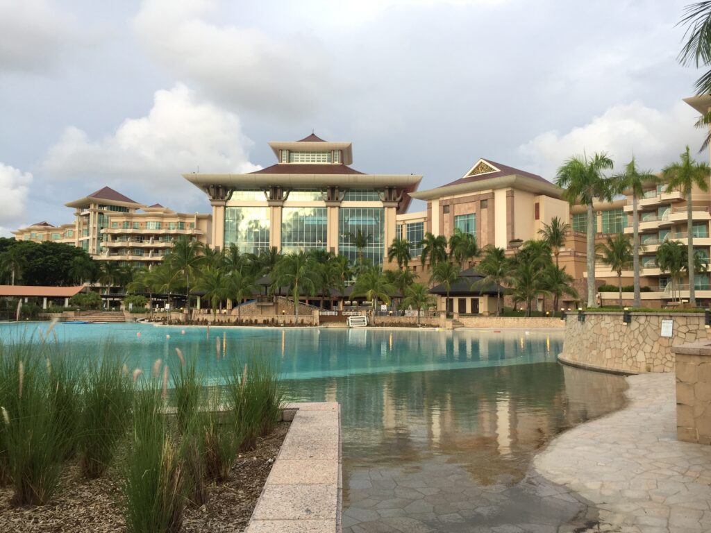 Brunei The Empire Brunei hotel outside