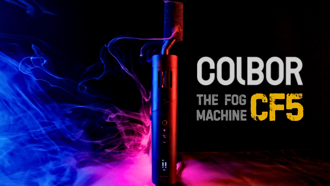 Colbor CF5 Fog Machine – Must-Have Studio Accessory!